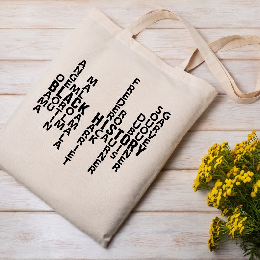 黒い履歴月 トートバッグ