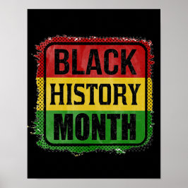 黒い履歴月 ポスター