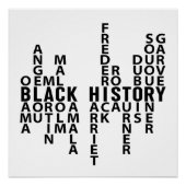 黒い履歴月 ポスター (正面)