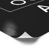 黒い履歴月 ポスター (コーナー)