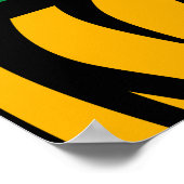 黒い履歴月 ポスター (角)