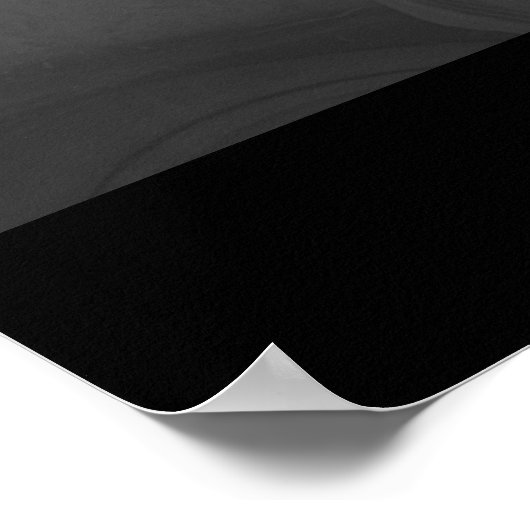 黒い履歴月 ポスター (角)