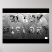 黒い履歴月 ポスター (正面)