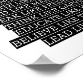 黒い履歴月 ポスター (角)