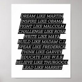 黒い履歴月 ポスター