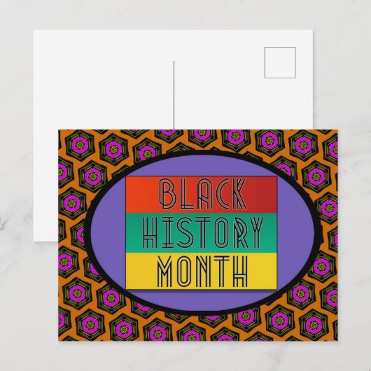 黒い履歴月 ポストカード (正面/裏面)