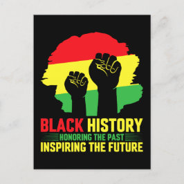 黒い履歴月 ポストカード