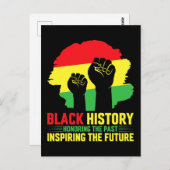 黒い履歴月 ポストカード (正面/裏面)