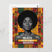 黒い履歴月 ポストカード (正面/裏面)