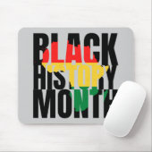 黒い履歴月 マウスパッド (マウス)