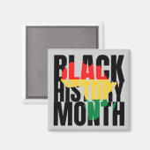 黒い履歴月 マグネット (正面/裏面)