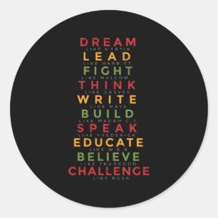 黒い履歴月 ラウンドシール