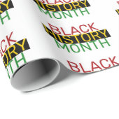 黒い履歴月 ラッピングペーパー (ロールコーナー)