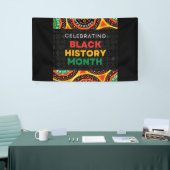 黒い履歴月 横断幕 (トレードショー)