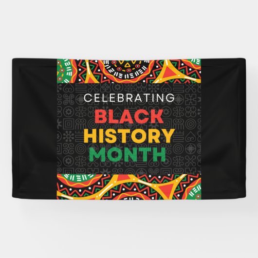 黒い履歴月 横断幕 (横)