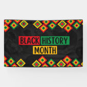 黒い履歴月 横断幕 (横)