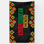 黒い履歴月 横断幕 (縦)