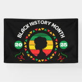 黒い履歴月 横断幕 (横)