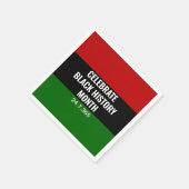 黒い履歴月 | 祝 | 赤黒緑 スタンダードカクテルナプキン (角)