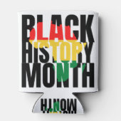 黒い履歴月 缶クーラー (裏面)