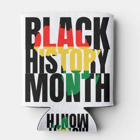 黒い履歴月 缶クーラー (裏面)