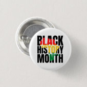 黒い履歴月 缶バッジ (正面&裏面)