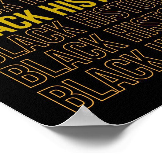 黒い履歴月(7) ポスター (角)