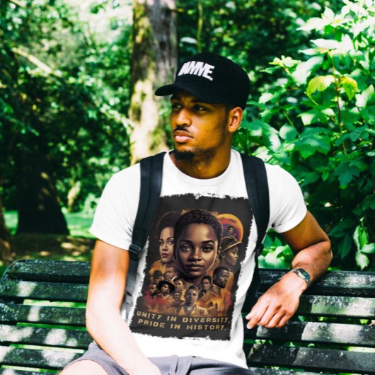 黒い履歴月 Tシャツ