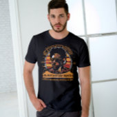 黒い履歴月 Tシャツ