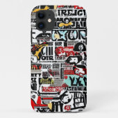 黒い履歴月iPhone / iPadケース Case-Mate iPhoneケース (裏面)