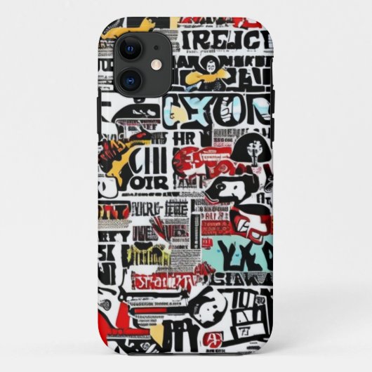 黒い履歴月iPhone / iPadケース Case-Mate iPhoneケース (裏面)