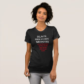 黒い履歴月Tシャツ Tシャツ (正面フル)