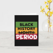 黒い履歴期間黒い履歴月2 カード (黄色い花)