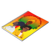 黒い履歴/女性/少女/スパイラル写真ノートブック ノートブック (左側)