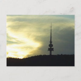 黒い山 ポストカード