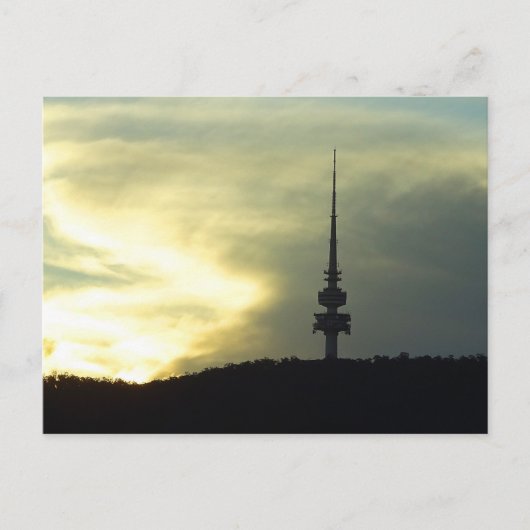 黒い山 ポストカード (正面)