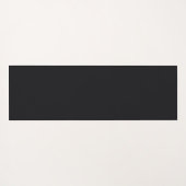 黒い岩の上の太陽 ヨガマット (裏面(横))