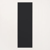 黒い岩の上の太陽 ヨガマット (裏面)