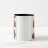 黒い岬、英国のeditiのためのイラストレーション マグカップ (中央)