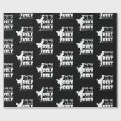 黒い帯は白い帯で、それを拒んだやめ ラッピングペーパー (フラット)