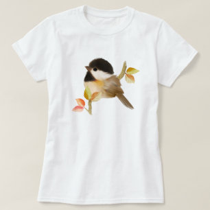 黒い帽子をかぶった《鳥》アメリカゴガラ鳥 Tシャツ
