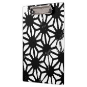 黒い幾何学的パターン クリップボード (左)