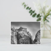 黒い廃墟、キャビネットカード ポストカード (スタンド正面)