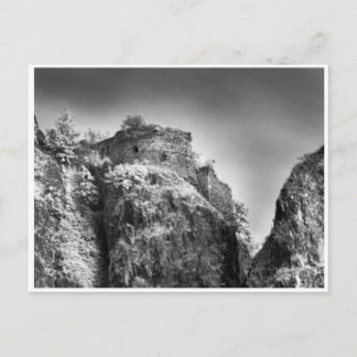 黒い廃墟、キャビネットカード ポストカード