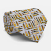 黒い弾薬カートリッジのパターンタイ ネクタイ (ロール)