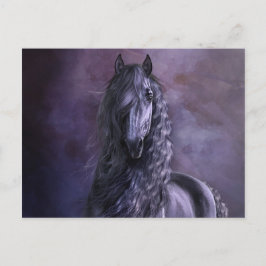 黒い影はがき ポストカード