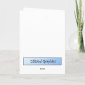 黒い心のバレンタイン シーズンカード (裏面)