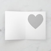 黒い心のバレンタイン シーズンカード (内部)