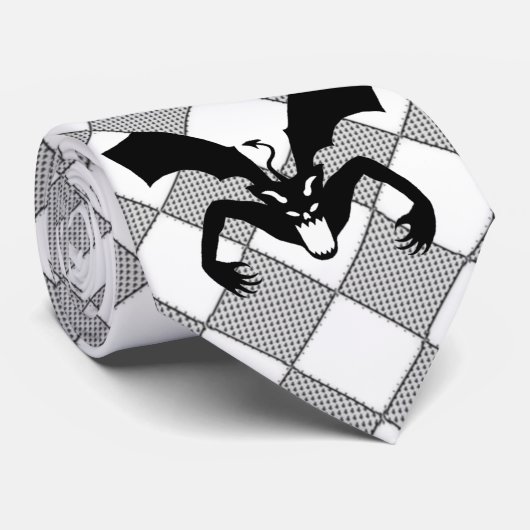 黒い悪魔 ネクタイ (ロール)