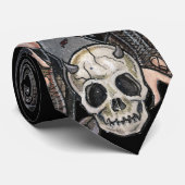 黒い悲惨さの天使のタイ ネクタイ (ロール)